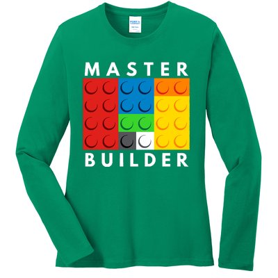 Master Builder Ladies Long Sleeve Shirt