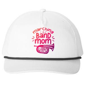 Marching Band Mom Baritone Horn Euphonium Player Gift Snapback Five-Panel Rope Hat