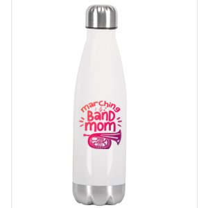 Marching Band Mom Baritone Horn Euphonium Player Gift Stainless Steel Insulated Water Bottle