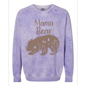 Mama Bear Colorblast Crewneck Sweatshirt