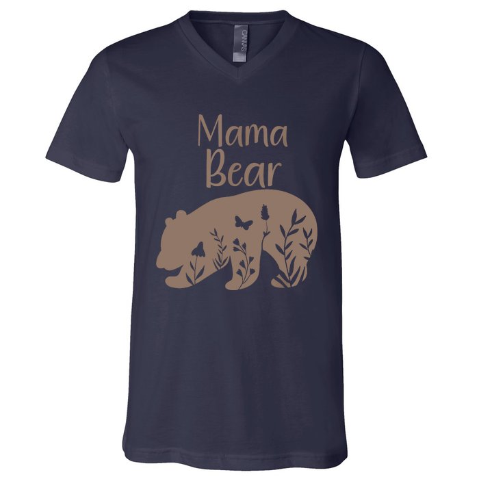 Mama Bear V-Neck T-Shirt