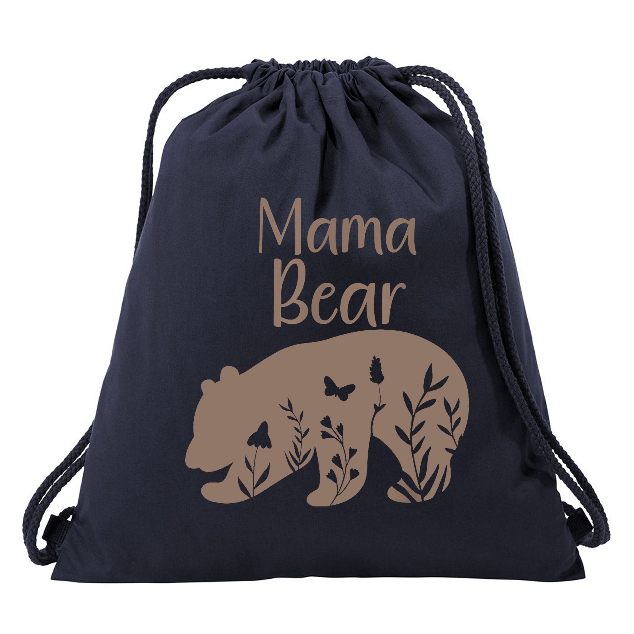 Mama Bear Drawstring Bag