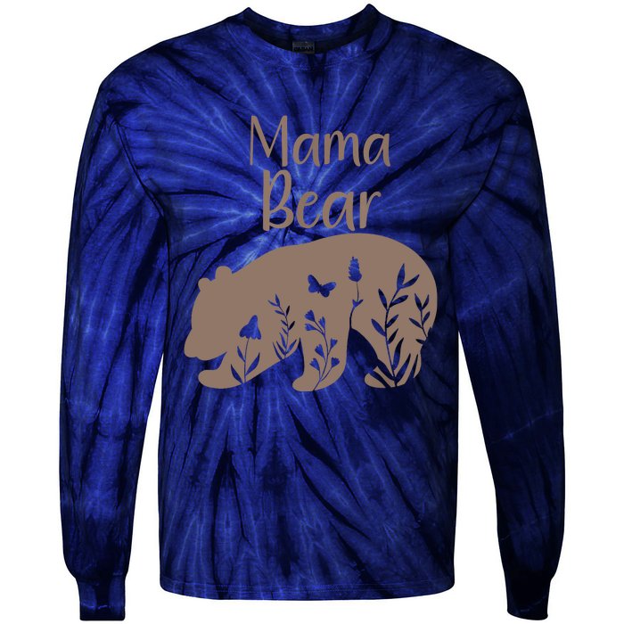 Mama Bear Tie-Dye Long Sleeve Shirt