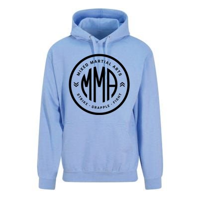 Mma Bjj Mixed Martial Arts Fan Fighter Strike Grapple Fight Gift Unisex Surf Hoodie