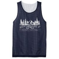 Mountain Bike MTB Mountains Trails Bikes Mesh Reversible Basketball Jersey Tank