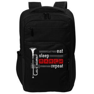 Marching Band Musician Trumpeter Gift Music Trumpet Impact Tech Backpack