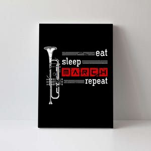 Marching Band Musician Trumpeter Gift Music Trumpet Canvas