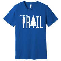 Mountain Bike Mtb Downhill Biking Cycling Biker Gift Cool Gift Premium T-Shirt