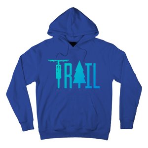 Mountain Bike Mtb Downhill Biking Cycling Biker Gift Cool Gift Hoodie