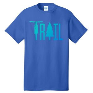 Mountain Bike Mtb Downhill Biking Cycling Biker Gift Cool Gift Tall T-Shirt