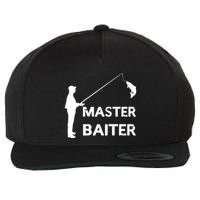 Master Baiter Wool Snapback Cap