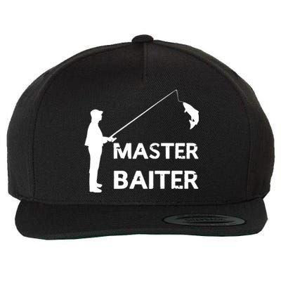 Master Baiter Wool Snapback Cap