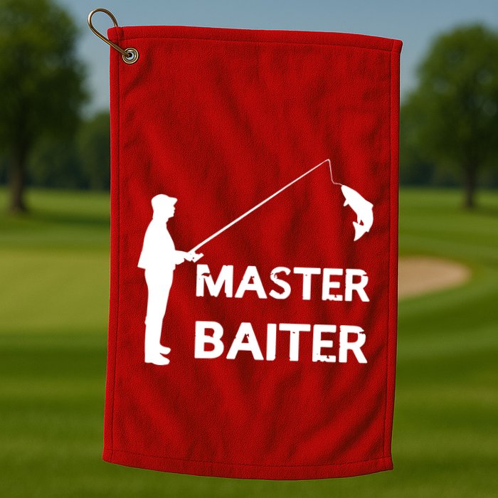 Master Baiter Golf Towel