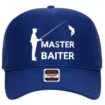 Master Baiter High Crown Mesh Back Trucker Hat