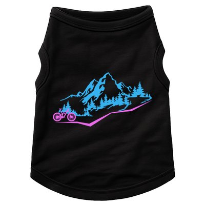 Mountain Bike Mtb Cycling Mountain Biker Biking Cyclist Gift Doggie Tank