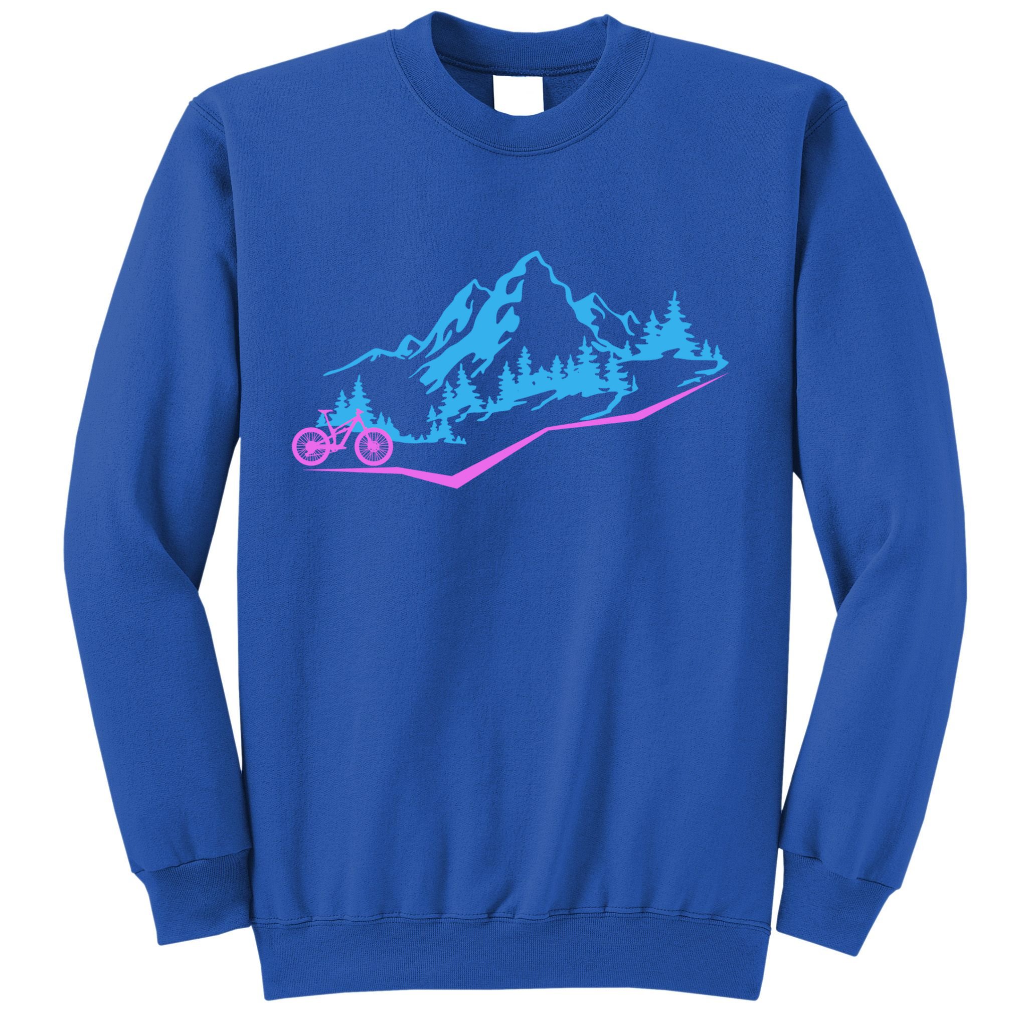 Mountain Bike Mtb Cycling Mountain Biker Biking Cyclist Gift Sweatshirt