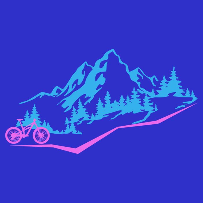Mountain Bike Mtb Cycling Mountain Biker Biking Cyclist Gift Polo