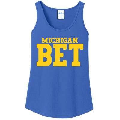 Michigan Bet Ladies Essential Tank