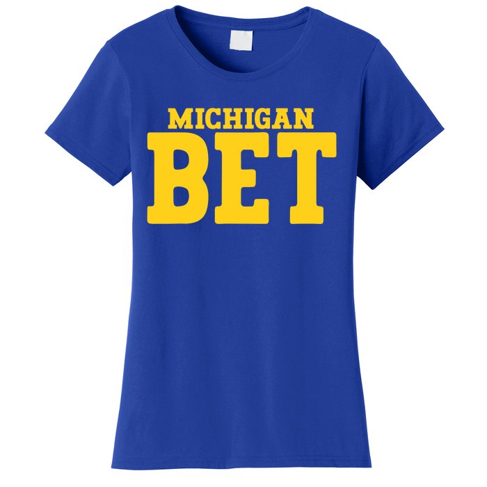 Michigan Bet Women's T-Shirt