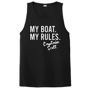 My Boat My Rules Captain Scott Personalized Boating Name PosiCharge Competitor Tank