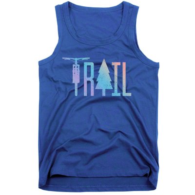 Mountain Bike Mtb Downhill Biking Cycling Trail Biker Gift Cool Gift Tank Top