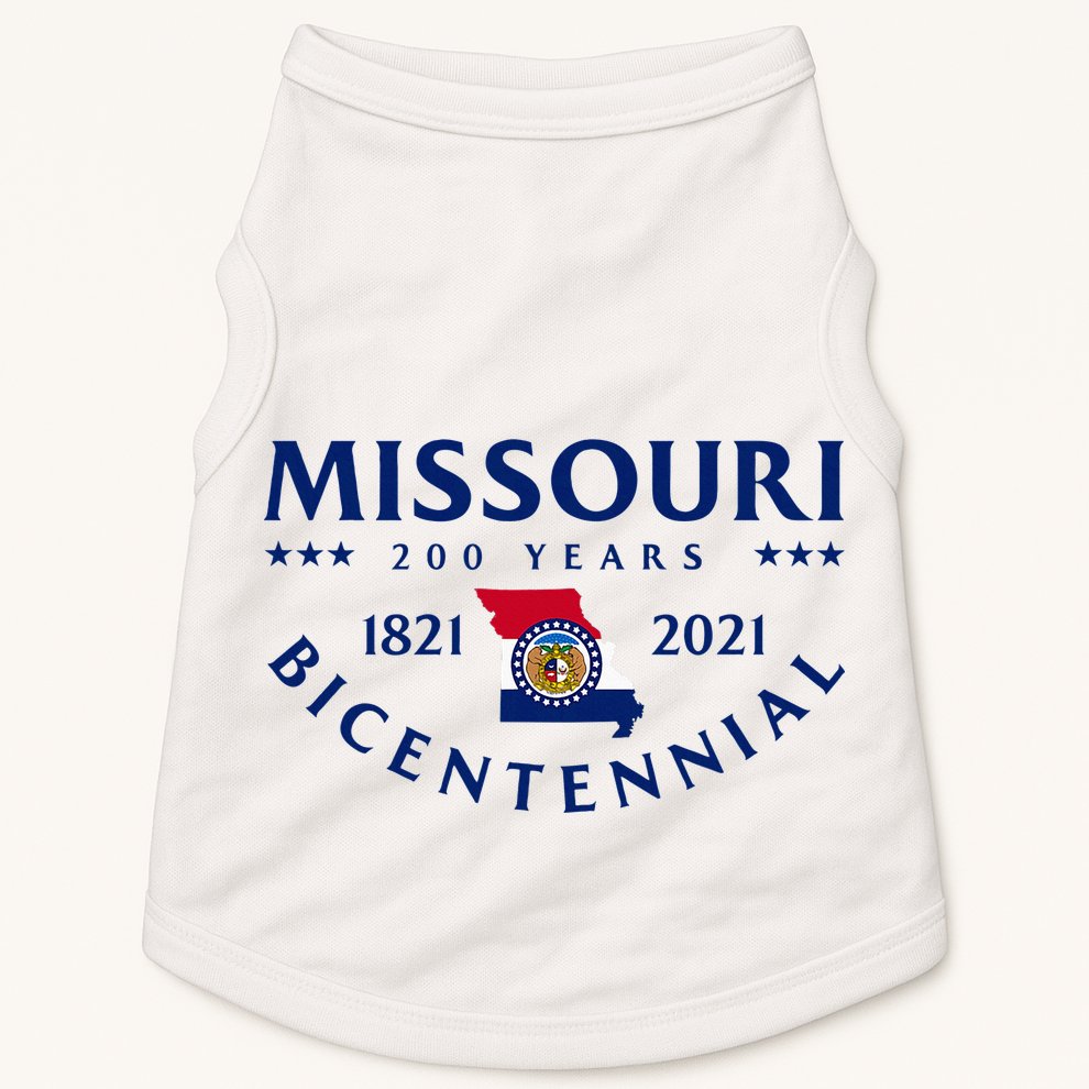 Missouri Bicentennial Doggie Tank