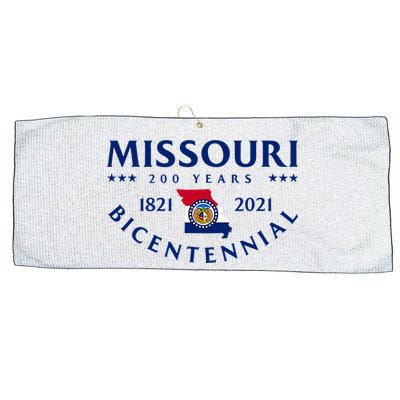Missouri Bicentennial Large Microfiber Waffle Golf Towel