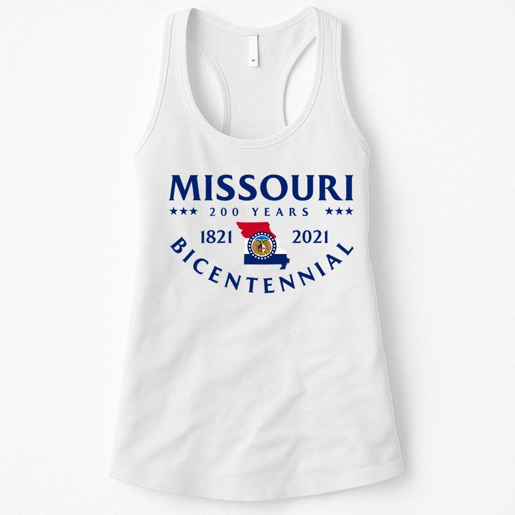 Missouri Bicentennial Womens Tank Top