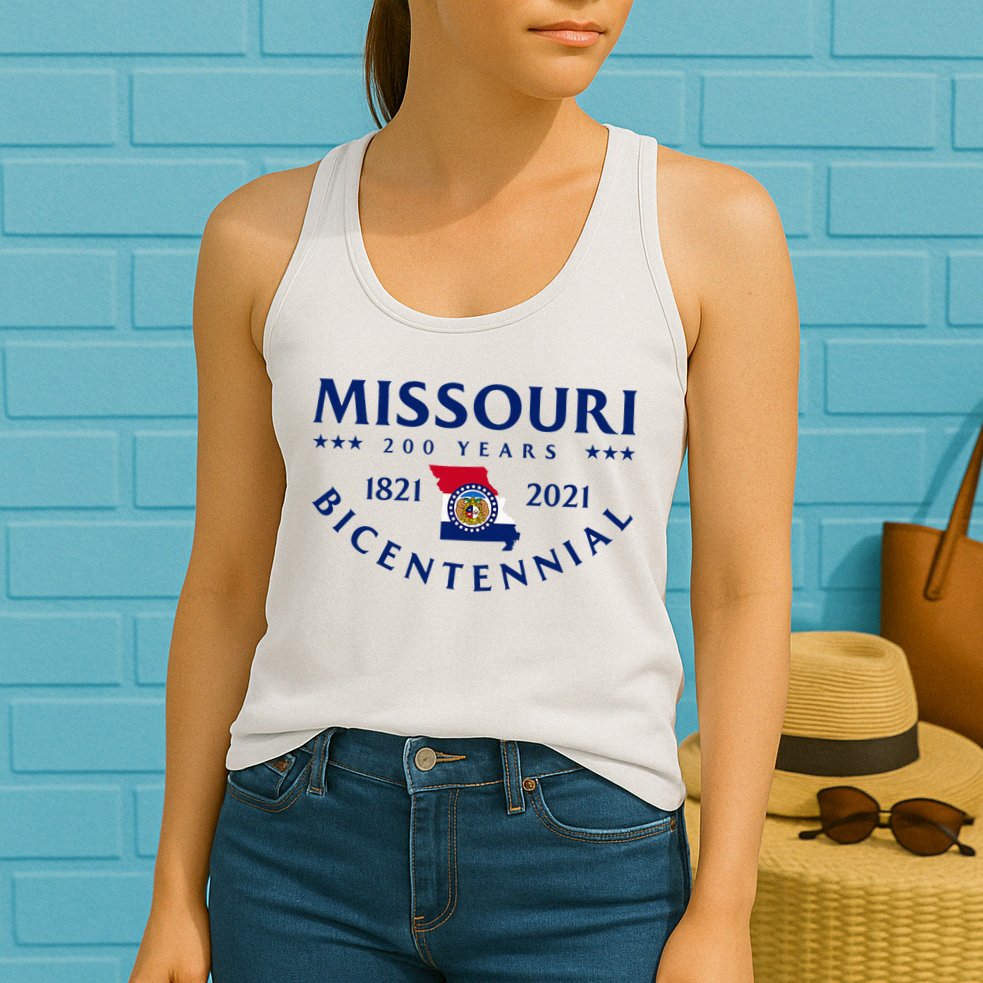 Missouri Bicentennial Womens Tank Top