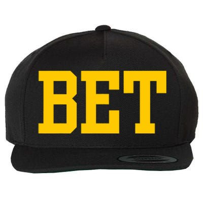 Michigan Bet Wool Snapback Cap