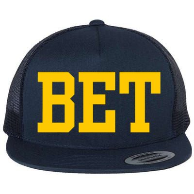 Michigan Bet Flat Bill Trucker Hat