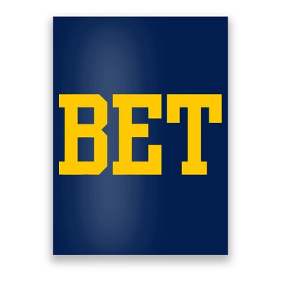 Michigan Bet Poster