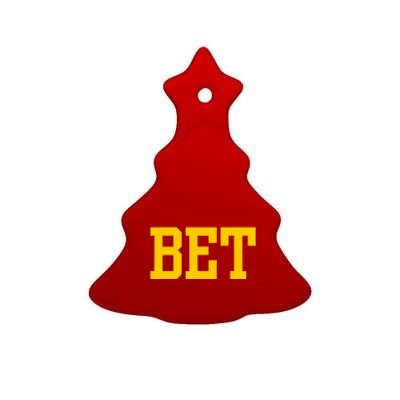 Michigan Bet Ceramic Tree Ornament