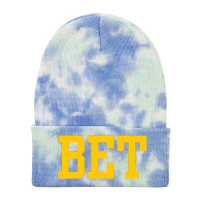 Michigan Bet Tie Dye 12in Knit Beanie