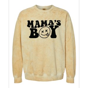 MamaS Boy Colorblast Crewneck Sweatshirt