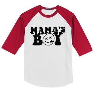 MamaS Boy Kids Colorblock Raglan Jersey