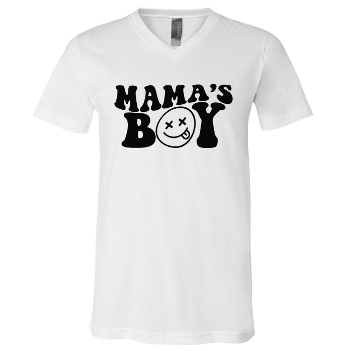 MamaS Boy V-Neck T-Shirt