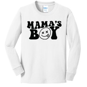 MamaS Boy Kids Long Sleeve Shirt