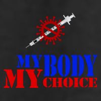 My Body My Choice Anti Vaccine Funny Adult Drive Performance Visor