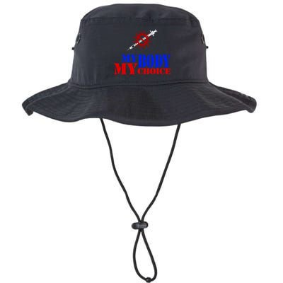 My Body My Choice Anti Vaccine Funny Bucket Hat