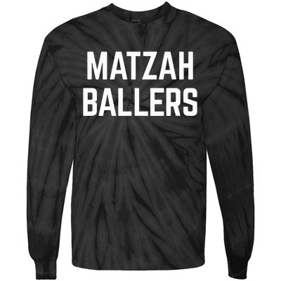 Matzah Ballers Tie-Dye Long Sleeve Shirt