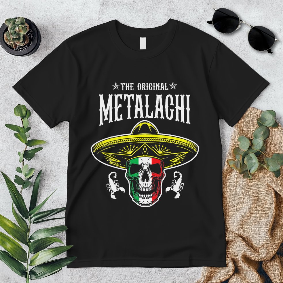 Metalachi Band Metal X Mariachi Skull Xxxl Concert Premium T-Shirt