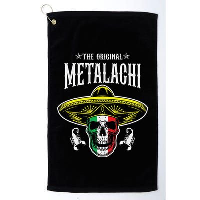 Metalachi Band Metal X Mariachi Skull Xxxl Concert Golf Towel