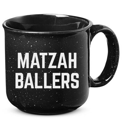 Matzah Ballers 15oz Campfire Ceramic Mug