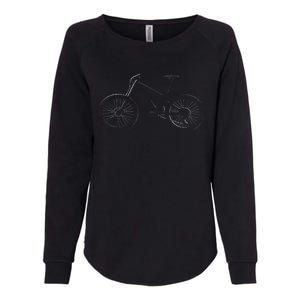 Mountain Bike Mtb T Mountain Bike Womens California Wash Sweatshirt