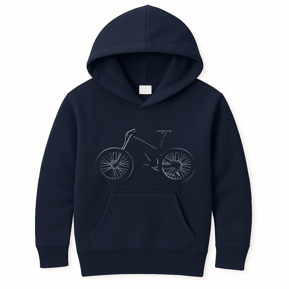Mountain Bike Mtb T Mountain Bike Kids Hoodie