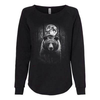 Moonlight Bear Womens California Wash Sweatshirt