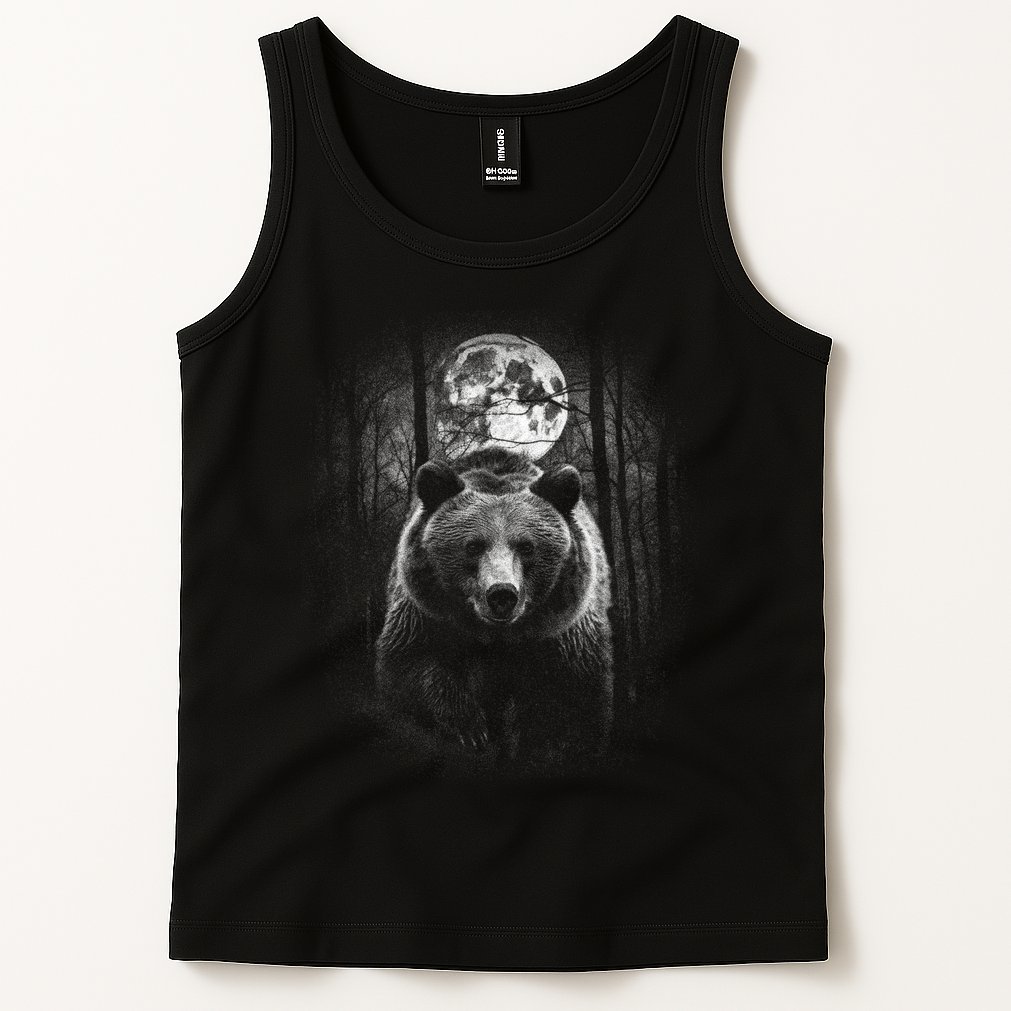Moonlight Bear Tank Top