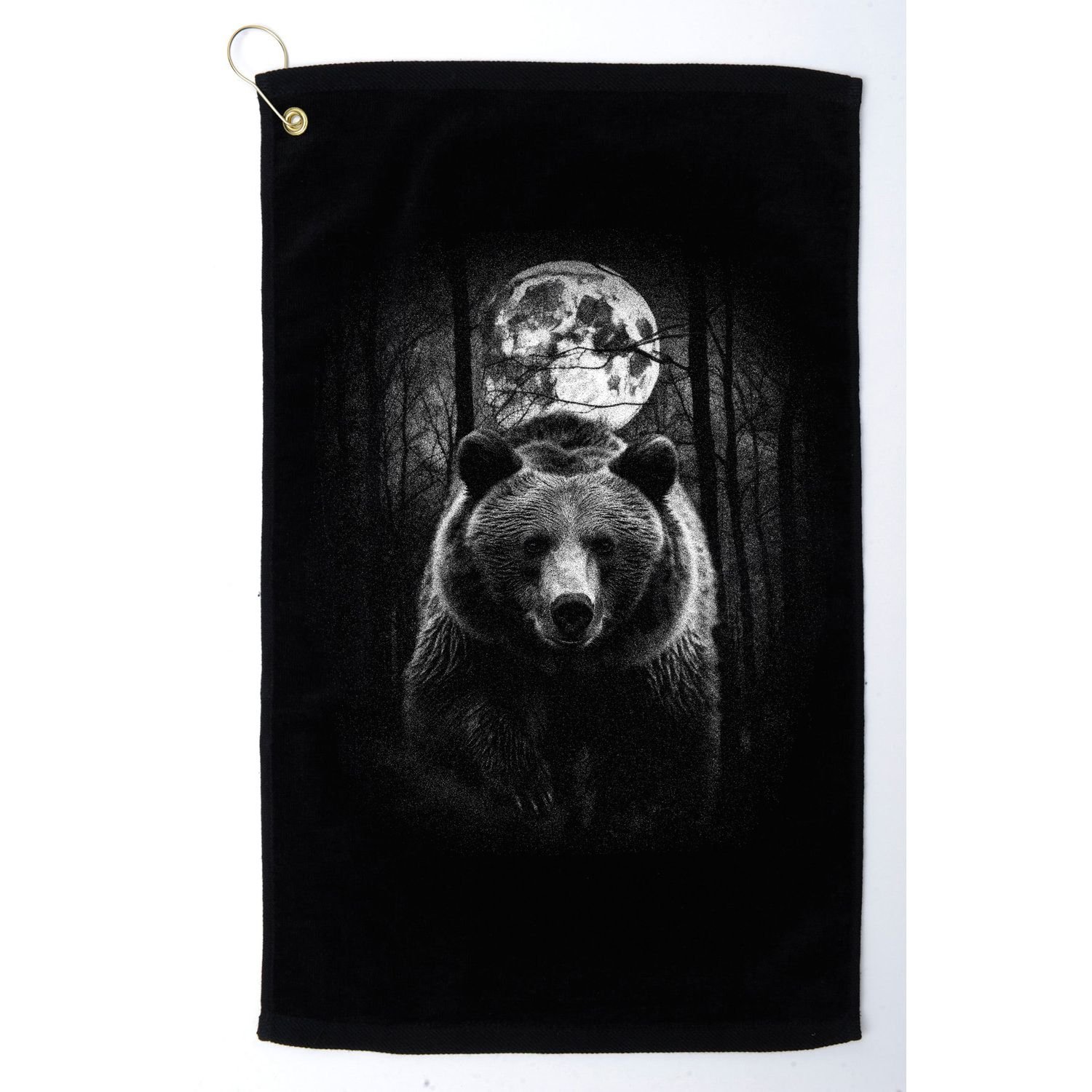 Moonlight Bear Golf Towel
