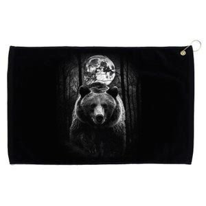 Moonlight Bear Grommeted Golf Towel